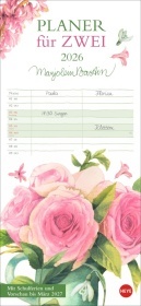 Marjolein Bastin: Planer für zwei 2026: Schöne Naturbilder: der praktische Partnerkalender 2026, illustriert von der bekannten holländischen Künstlerin. Kalender im Format 16 x 34,7 cm