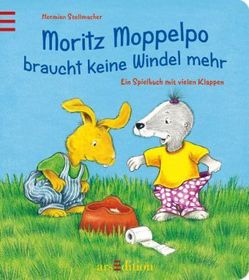 Moritz Moppelpo braucht keine Windel mehr: Ein Spielbuch mit vielen Klappen Moritz Moppelpo braucht keine Windel mehr: Ein Spielbuch mit vielen Klappen