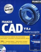 Franzis CAD V 8.2 Studienausgabe, CD-ROM u. Fachbuch: Mit Handbuch 'Technisches Zeichnen'. Kompatibel zu AutoCad. Für Windows 98 SE/ME/XP/Vista