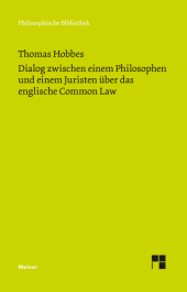 Dialog zwischen einem Philosophen und einem Juristen über das englische Common Law