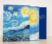 Van Gogh: Meisterwerke in einer hochwertigen Leporelloausgabe in Leinenbindung im Schmuckschuber