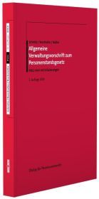 Allgemeine Verwaltungsvorschrift zum Personenstandsgesetz: PStG - VwV mit Erläuterungen