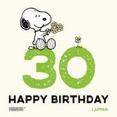 Peanuts Geschenkbuch: Happy Birthday zum 30. Geburtstag: Feiern mit den Peanuts - Snoopy, Charlie Brown und Co gratulieren - mit lustigen Cartoons, Zitaten und Widmungsseite