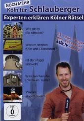 Noch mehr Köln für Schlauberger, 1 DVD: Experten erklären Kölner Rätsel. 23 neue Folgen der beliebten ksta.tv-Serie