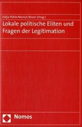 Lokale politische Eliten und Fragen der Legitimation