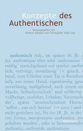 Konzepte des Authentischen