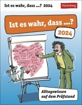 Ist es wahr, dass ...? Tagesabreißkalender 2024. Interessanter Tischkalender mit täglichem Alltags-Wissen. Tageskalender über populäre Irrtümer. Kalender 2024 zum Aufstellen: Alltagswissen auf dem Prüfstand Ist es wahr, dass ...? Tagesabreißkalender 2024. Interessanter Tischkalender mit täglichem Alltags-Wissen. Tageskalender über populäre Irrtümer. Kalender 2024 zum Aufstellen: Alltagswissen auf dem Prüfstand
