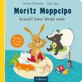 Moritz Moppelpo braucht keine Windel mehr: Ein Spielbuch mit vielen Klappen