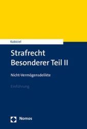 Strafrecht BT II - Nicht-Vermögensdelikte. Tl.2: Einführung