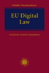 EU Digital Law: Article-by-Article Commentary