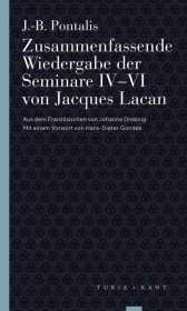 Zusammenfassende Wiedergabe der Seminare IV-VI von Jacques Lacan: Vorwort von Hans-Dieter Gondek