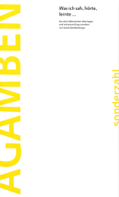 Was ich sah, hörte, lernte ...: Aus dem Italienischen übertragen und mit einem Essay versehen von Sarah Scheibenberger