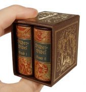 Bilderbibel, 2 Bde. (Miniaturausgabe): Altes und Neues Testament