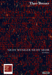 nicht weniger nicht mehr: 'Gedichte'