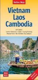 Nelles Map Landkarte Vietnam - Laos - Cambodia: 1:1,5 Mio | reiß- und wasserfest; waterproof and tear-resistant; indéchirable et imperméable; irrompible & impermeable Nelles Map Landkarte Vietnam - Laos - Cambodia: 1:1,5 Mio | reiß- und wasserfest; waterproof and tear-resistant; indéchirable et imperméable; irrompible & impermeable