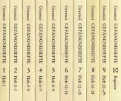 Gefängnishefte: Kritische Gesamtausgabe in 10 Bänden. H. 1-29; Registerband. Veröffentlichung d. Berliner Instituts für Kritische Theorie (InkriT)