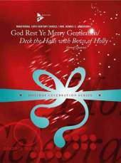 God Rest Ye Merry Gentlemen / Deck the Halls with Bows of Holly: Streichquartett. Partitur und Stimmen.
