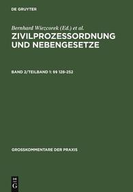 §§ 128-252: Großkommentar