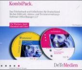 Telefonbuch und Gelbe Seiten für Deutschland, Herbst 2000 (KombiPack), 3 CD-ROMs: Für Windows 3.1,/95/98/NT 4, MacOS ab 7.5 und Linux SuSE 6.2/6.3/6.4, Redhat 6.1/6.2, Debian 2.1/2.2, Corel-Linux 1.0. Mit 37 Mio. Kommunikationsnummern inkl. Adress- u. TerminverwaltungsSoftware OfficeManager 2.4