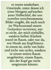 sein gelassen: Aufzeichnungen