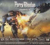 Perry Rhodan NEO MP3 Doppel-CD Folgen 17 + 18, 2 MP3-CDs: Der Administrator; Der erste Thort