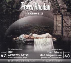 Perry Rhodan NEO MP3 Doppel-CD Folgen 47 + 48, 2 MP3-CDs: Die Genesis-Krise; Der Glanz des Imperiums