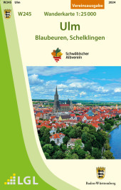 W245 Ulm - Blaubeuren, Schelklingen: Wanderkarte 1:25.000 W245 Ulm - Blaubeuren, Schelklingen: Wanderkarte 1:25.000