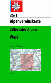 Zillertaler Alpen - West: Weg und Ski