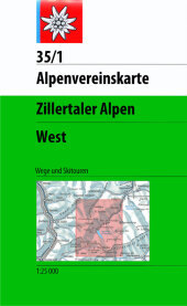 Zillertaler Alpen - West: Weg und Ski Zillertaler Alpen - West: Weg und Ski