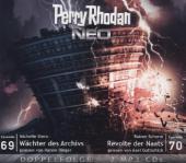 Perry Rhodan NEO MP3 Doppel-CD Folgen 69 + 70, 2 MP3-CDs: Wächter des Archivs; Revolte der Naats