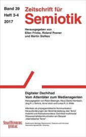 Zeitschrift für Semiotik / Digitaler Dschihad: Vom Attentäter zum Medienagenten