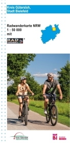 Kreis Gütersloh, Stadt Bielefeld Radwanderkarte mit Radverkehrsnetz NRW: 1:50.000 Kreis Gütersloh, Stadt Bielefeld Radwanderkarte mit Radverkehrsnetz NRW: 1:50.000