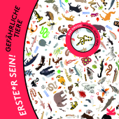 Erste*r sein! Gefährliche Tiere: Das große Wimmel-Such-Spiel