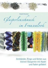 Glasperlenschmuck im Fransenlook: Armbänder, Ringe und Ketten aus kleine Glasperlen mit Nadel und Faden gefädelt