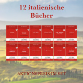 12 italienische Bücher (mit kostenlosem Audio-Download-Link), 12 Teile: Lesemethode von Ilya Frank - Ungekürzter Originaltext - Italienisch durch Spaß am Lesen lernen, auffrischen und perfektionieren