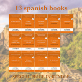 13 spanish books (books + 13 audio-CDs) - Ilya Frank's Reading Method, m. 13 Audio-CD, m. 13 Audio, m. 13 Audio, 13 Teile: Learning, refreshing and perfecting Spanish by having fun reading