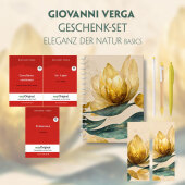 Giovanni Verga Geschenkset - 3 Bücher (mit Audio-Online) + Eleganz der Natur Schreibset Basics, m. 3 Beilage, m. 3 Buch: Giovanni Verga Geschenkset - Lesemethode von Ilya Frank - Zweisprachige Ausgabe Englisch-Deutsch