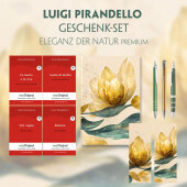 Luigi Pirandello Geschenkset - 4 Bücher (mit Audio-Online) + Eleganz der Natur Schreibset Premium, m. 4 Beilage, m. 4 Buch: Luigi Pirandello Geschenkset - Lesemethode von Ilya Frank - Zweisprachige Ausgabe Englisch-Deutsch