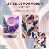 Lettres de mon Moulin (with audio-online) Readable Classics Geschenkset + Marmorträume Schreibset Basics, m. 1 Beilage, m. 1 Buch: Unabridged French Edition with improved readability, easy to read font, comfortable font size, high-quality print and premium white paper.
