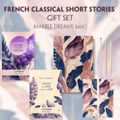 French Classical Short Stories (with audio-online) Readable Classics Geschenkset + Marmorträume Schreibset Basics, m. 2 Beilage, m. 2 Buch: Unabridged French Edition with improved readability, easy to read font, comfortable font size, high-quality print and premium white paper.