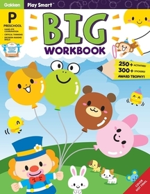 Play Smart Big Workbook Preschool Ages 2-4: Over 250 Activities