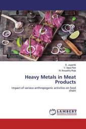 Heavy Metals in Meat Products: Impact of various anthropogenic activities on food chain