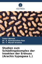 Studien zum Schädlingskomplex der Insekten der Erdnuss (Arachis hypogaea L.)
