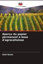 Aperçu du papier permanent ? base d'agrocellulose: DE