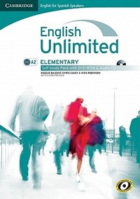 English Unlimited for Spanish Speakers Elementary Self-study Pack (Workbook with DVD-ROM and Audio CD)
