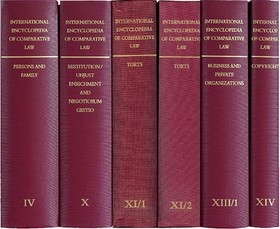 International Encyclopedia of Comparative Law, Volume X: Restitution/Unjust Enrichment and Negotiorium Gestio