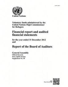 Report of the Board of Auditors: Voluntary Funds Administered by the United Nations High Commissioner for Refugees: 68th Sess Supp. No. 5E - Voluntary Funds Administered By The United Nations High Commissioner For Refugees