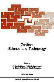 Zeolites: Science and Technology