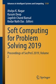 Soft Computing for Problem Solving 2019: Proceedings of SocProS 2019, Volume 2