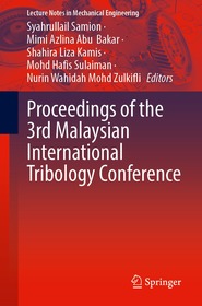Proceedings of the 3rd Malaysian International Tribology Conference